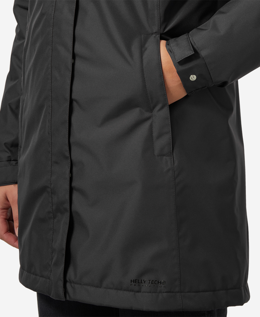 Helly Hansen W ADEN INSULATED COAT (Black)