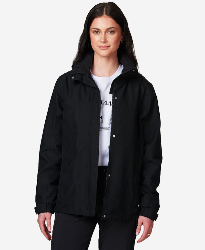 Image of Coats & Jackets. Product name - W ADEN JACKET, Black in Black colour by brand - Helly Hansen