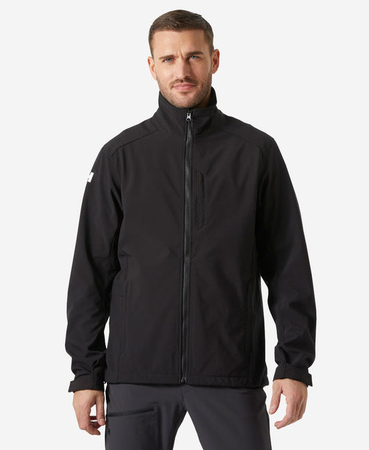 Image of Coats & Jackets. Product name - PARAMOUNT SOFTSHELL JACKET, Black in Black colour by brand - Helly Hansen