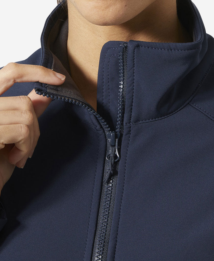 Helly Hansen W PARAMOUNT SOFTSHELL JACKET (Navy)