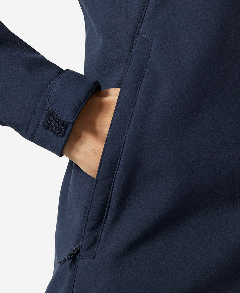 Helly Hansen W PARAMOUNT SOFTSHELL JACKET (Navy)