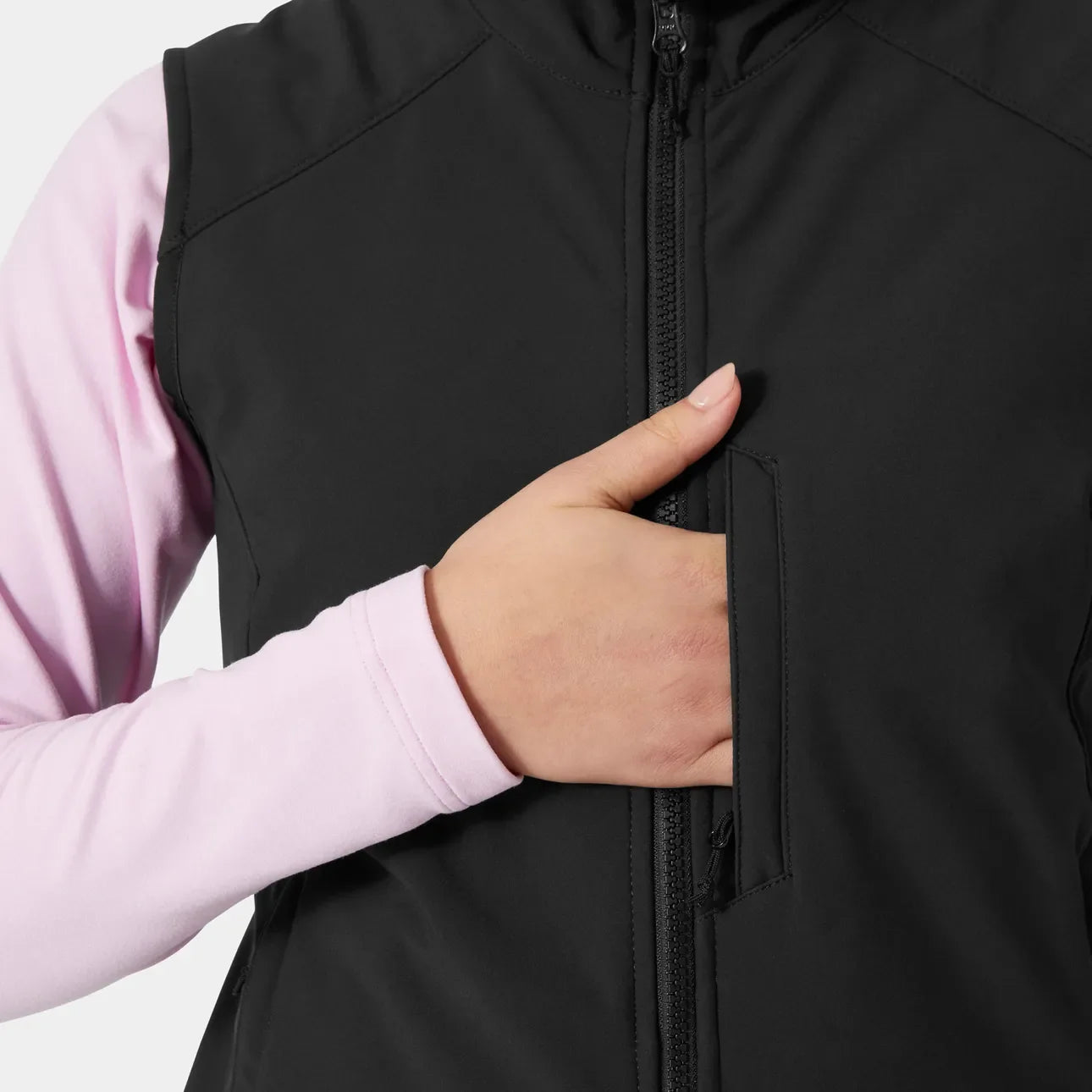 Helly Hansen W PARAMOUNT SOFTSHELL VEST (Black)
