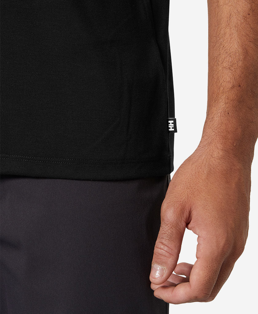 Helly Hansen SKOG RECYCLED GRAPHIC T-SHIRT (Black)