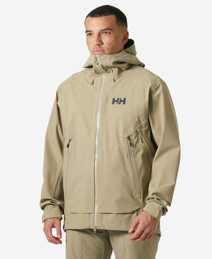 Image of Coats & Jackets. Product name - VERGLAS BC JACKET, Pebble in Pebble colour by brand - Helly Hansen