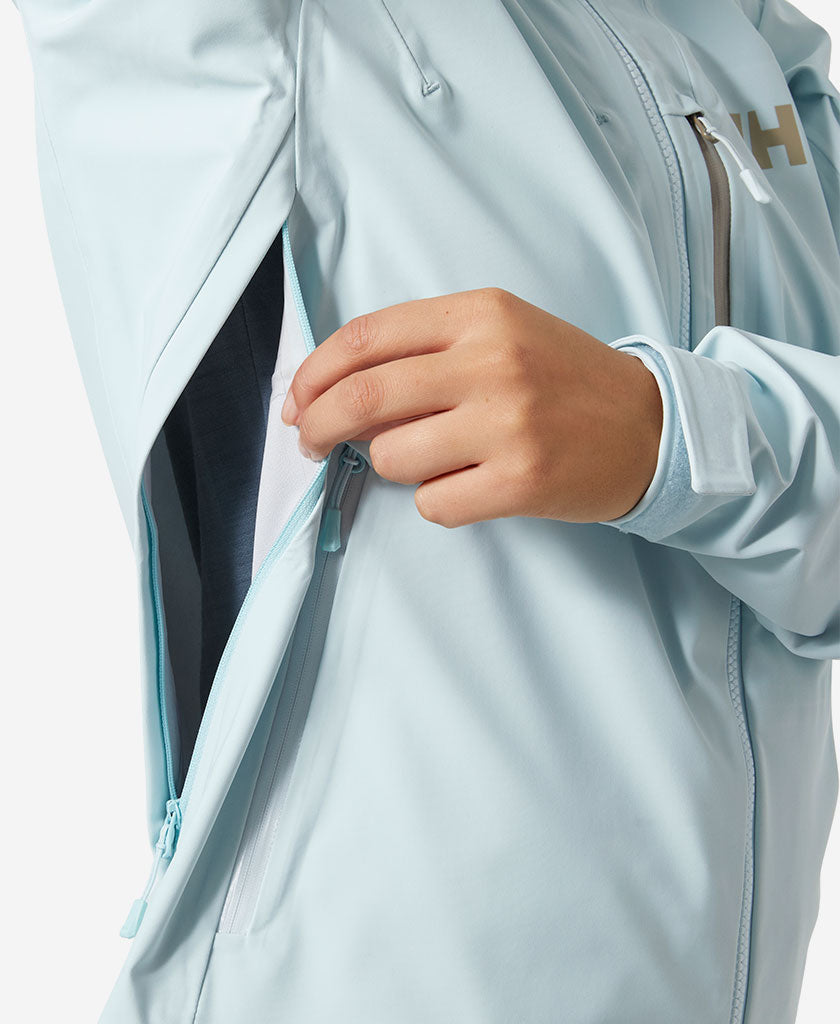 Helly Hansen W VERGLAS BC JACKET (Barely Blue)