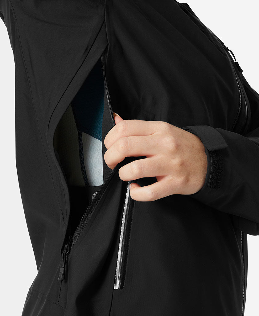 Helly Hansen W VERGLAS BC JACKET (Black)