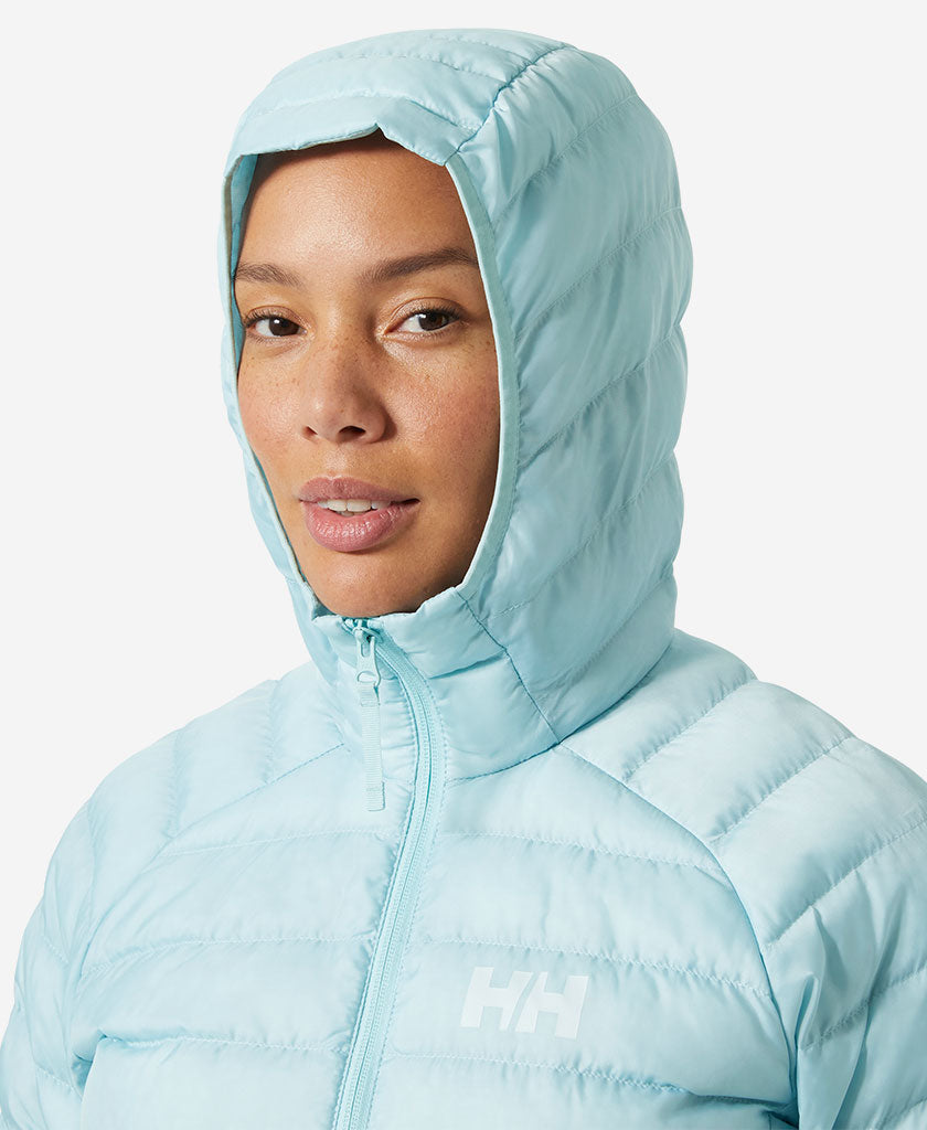 Helly Hansen W BANFF HOODED INSULATOR (Barely Blue)