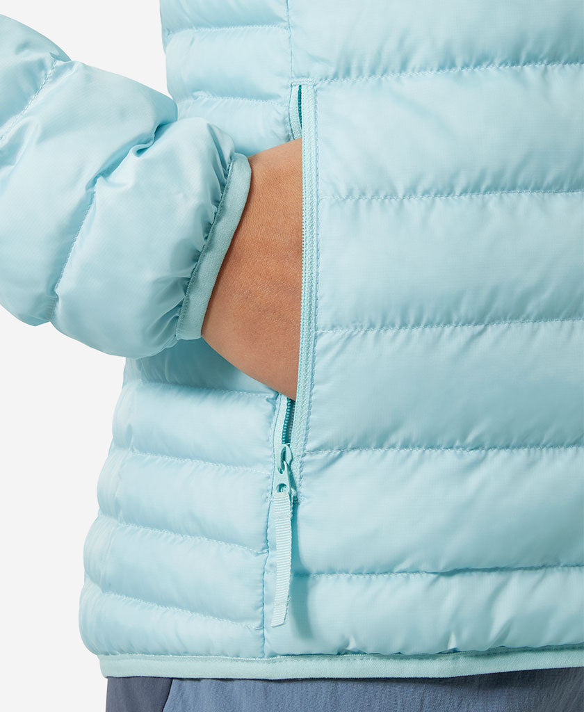 Helly Hansen W BANFF HOODED INSULATOR (Barely Blue)