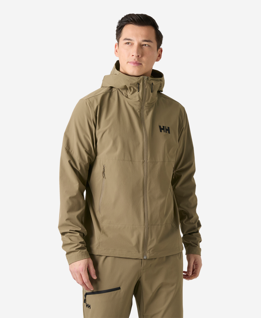 Image of Coats & Jackets. Product name - BLAZE SOFTSHELL HOOD, Bedrock in Bedrock colour by brand - Helly Hansen