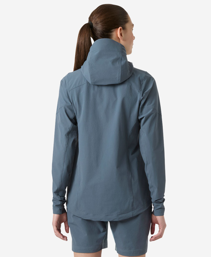 Helly Hansen W BLAZE SOFTSHELL HOOD (Alpine Frost)