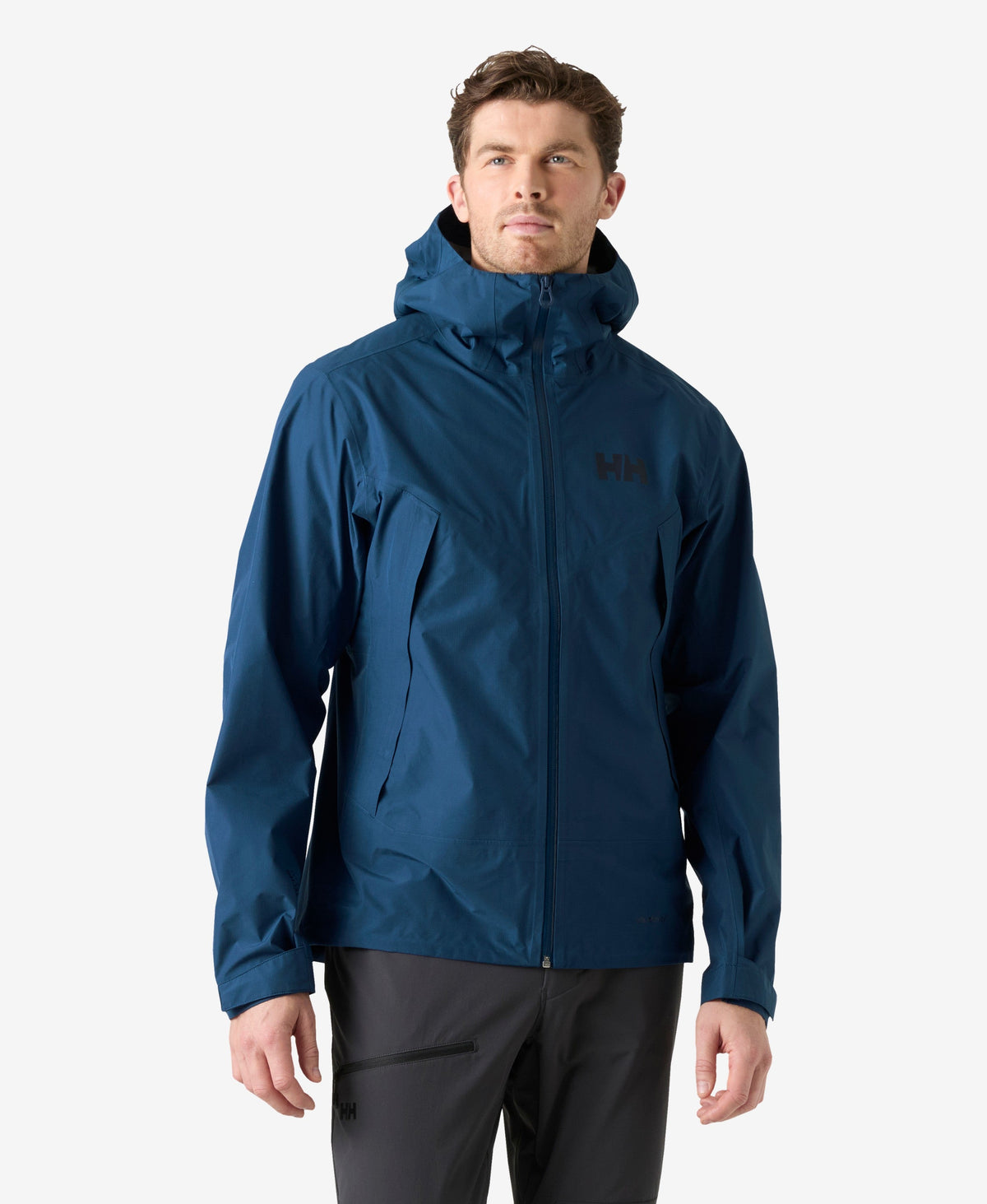 Image of Coats & Jackets. Product name - VERGLAS INFINITY SHELL JKT 2.0, Dark Blue in Dark Blue colour by brand - Helly Hansen