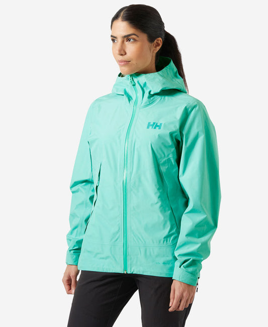 Image of Coats & Jackets. Product name - W VERGLAS INFINITY JKT 2.0, Lagoon in Lagoon colour by brand - Helly Hansen