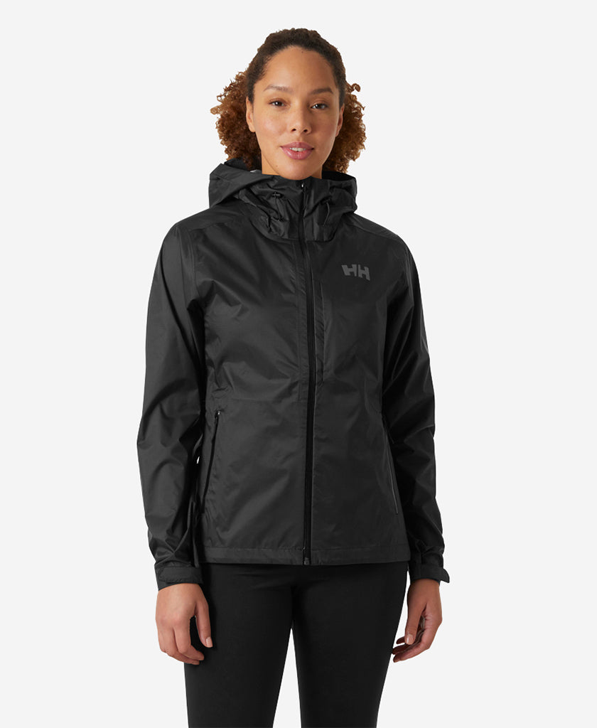 Image of Coats & Jackets. Product name - W TERRA MICRO JACKET, Black in Black colour by brand - Helly Hansen