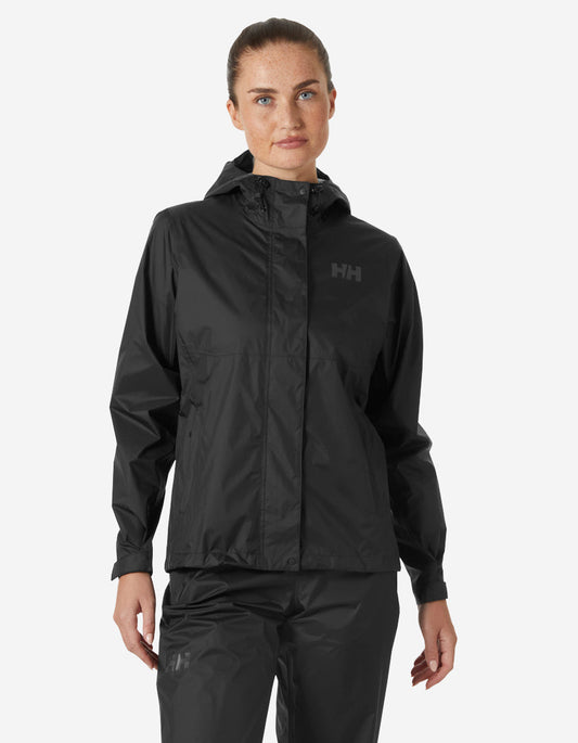 Image of Coats & Jackets. Product name - W LOKE JACKET 2.0, Black in Black colour by brand - Helly Hansen