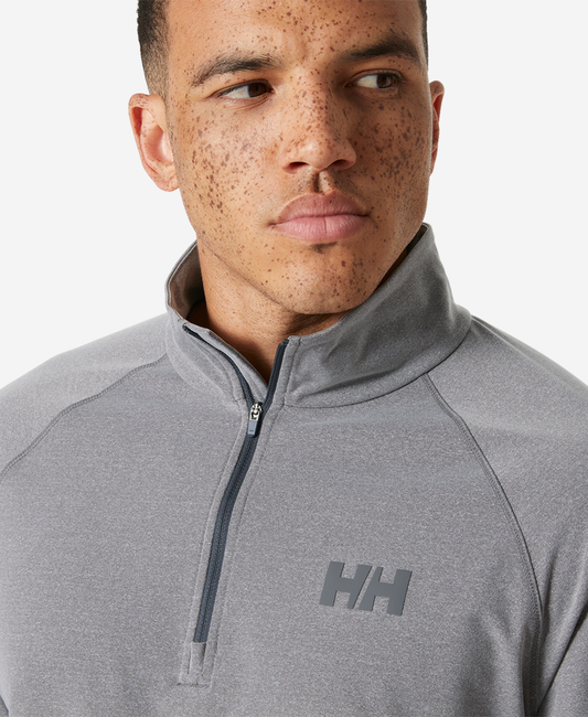Helly Hansen TYRI KNIT 1/2 ZIP (Ebony Melange)