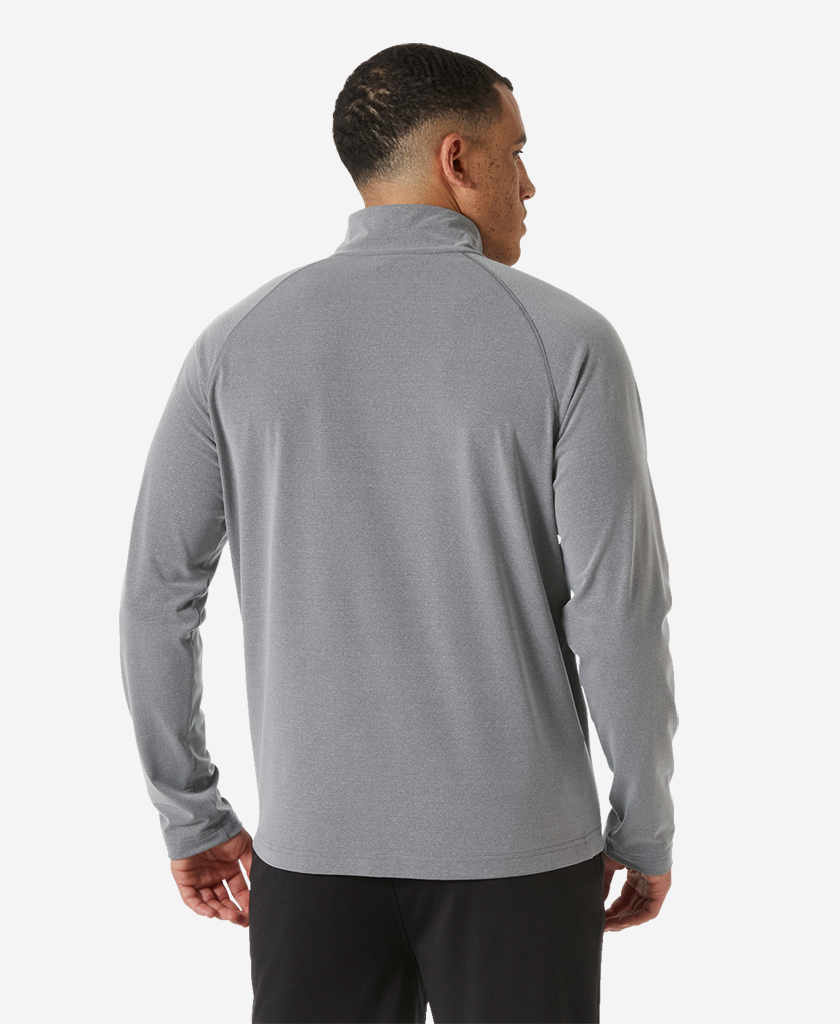 Helly Hansen TYRI KNIT 1/2 ZIP (Ebony Melange)