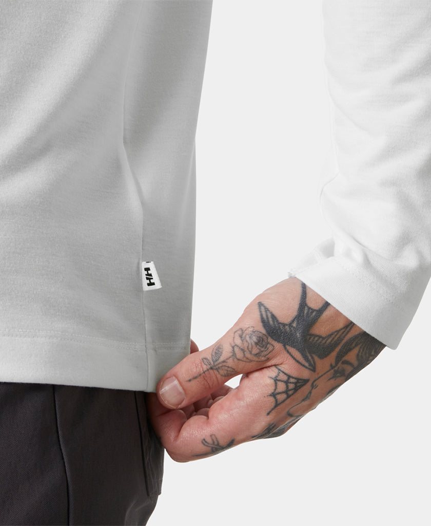 Helly Hansen SKOG GRAPHIC LS TEE (White)