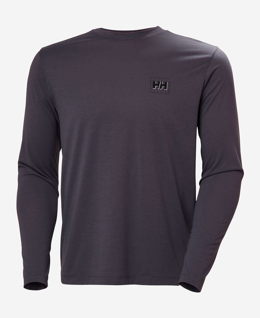 Helly Hansen SKOG GRAPHIC LS TEE (Smoked Purple)