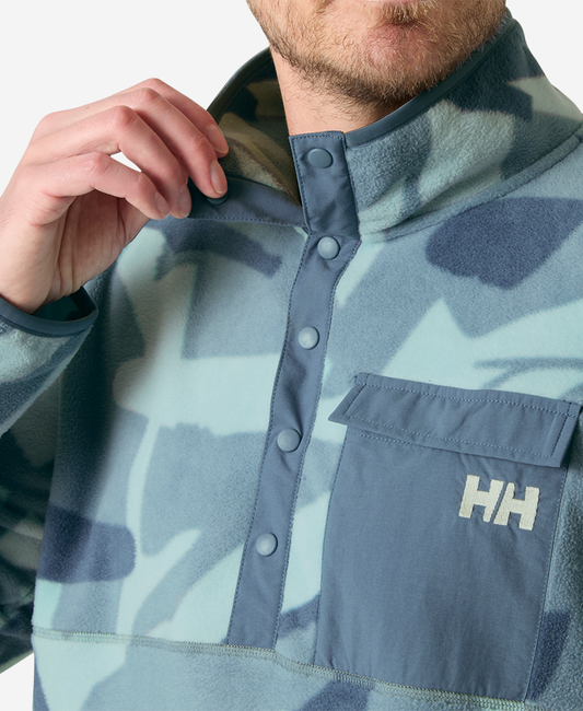 Helly Hansen MARIDALEN PRINTED FLEECE, Windy Blue HH JPN Camo (Windy Blue Hh Jpn Camo Aop)