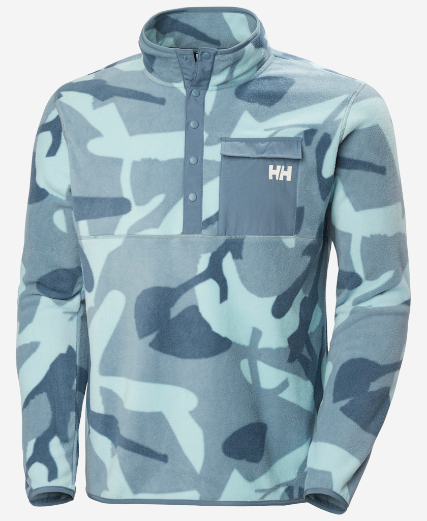 Helly Hansen MARIDALEN PRINTED FLEECE, Windy Blue HH JPN Camo (Windy Blue Hh Jpn Camo Aop)