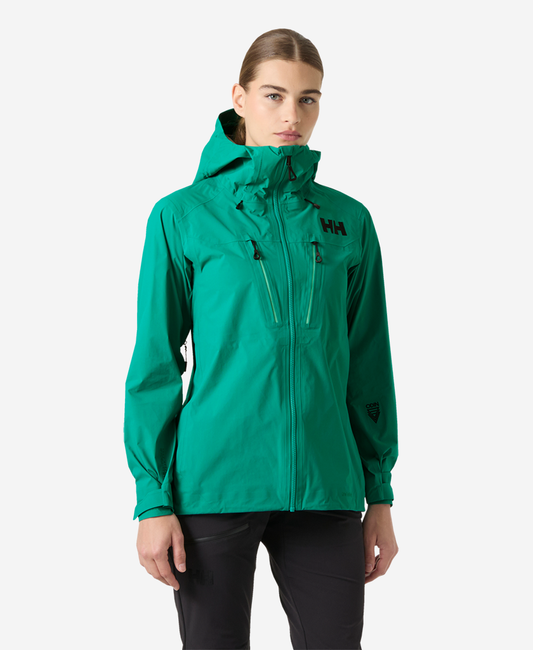 Image of Coats & Jackets. Product name - W ODIN ULTIMATE INFINITY JKT, Signal Green in Signal Green colour by brand - Helly Hansen