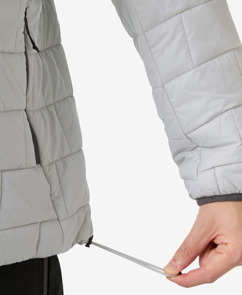 Helly Hansen LIFALOFT HOODED INSULATOR (Grey Fog)