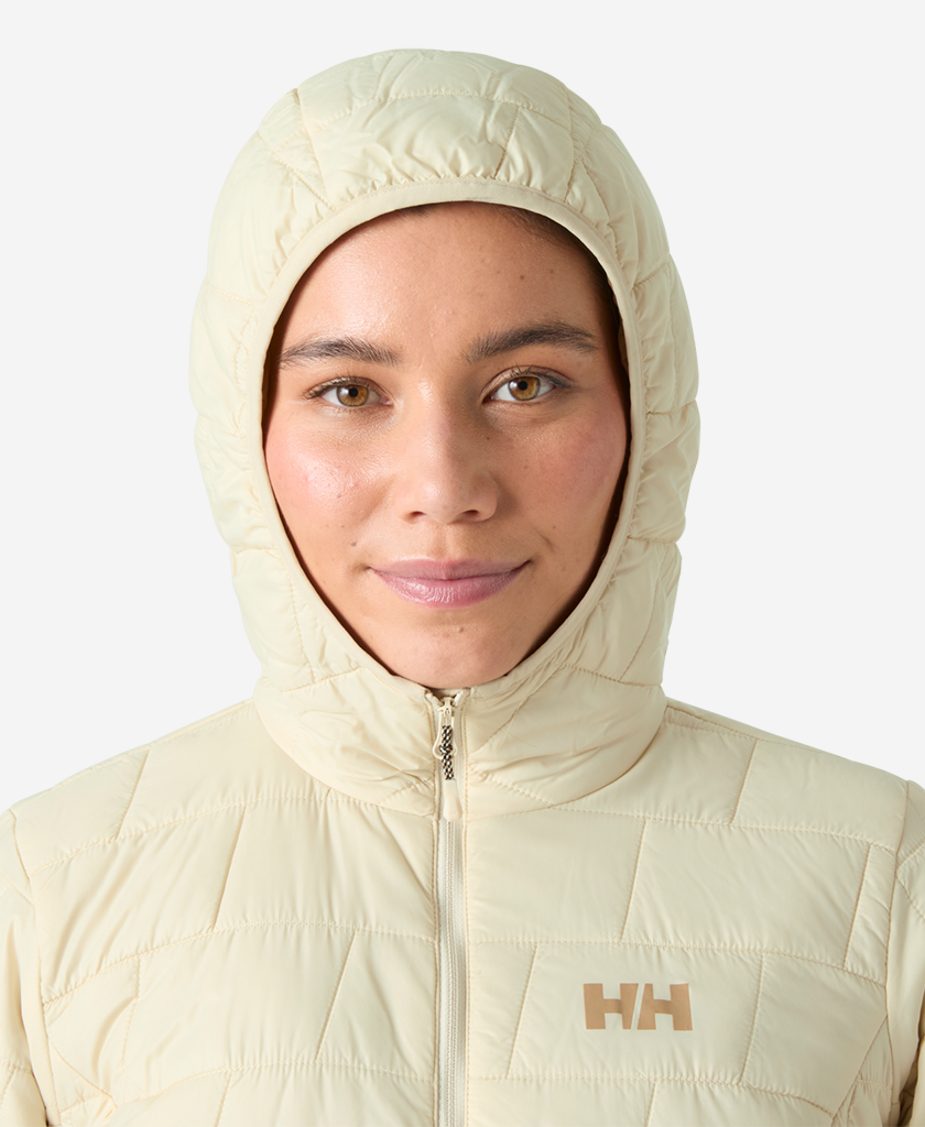Helly Hansen W LIFALOFT HOODED INSULATOR (Cream)