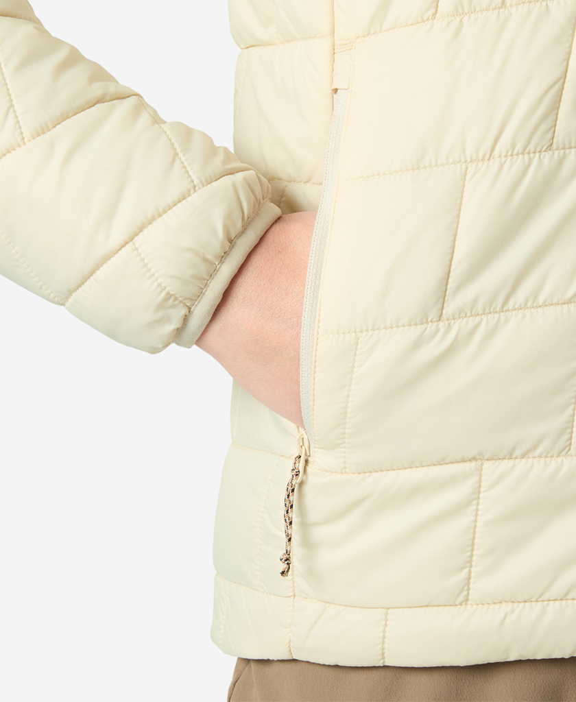 Helly Hansen W LIFALOFT HOODED INSULATOR (Cream)