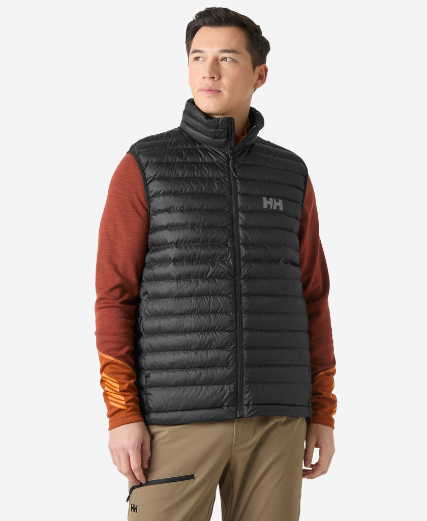 Image of Coats & Jackets. Product name - SIRDAL INSULATOR VEST, Black in Black colour by brand - Helly Hansen