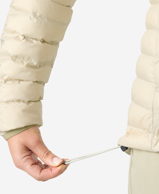 Helly Hansen W SIRDAL HOODED INSULATOR JACKET (Cream)