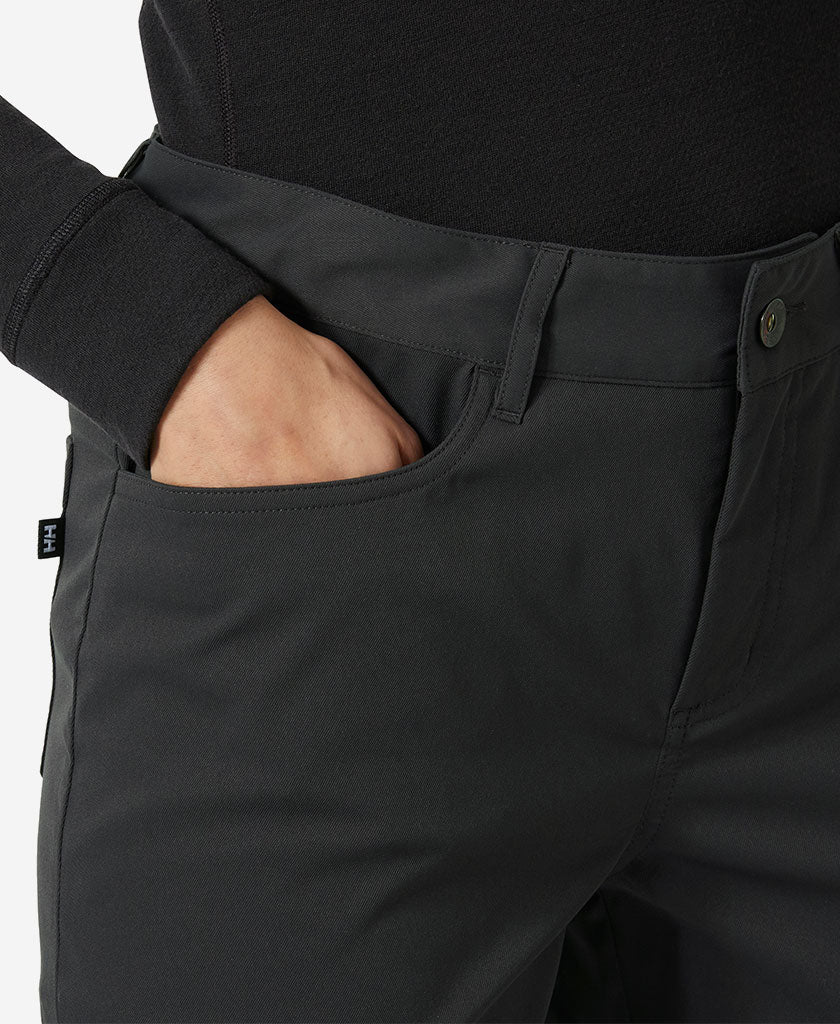 Helly Hansen W HOLMEN 5 POCKET PANT (Ebony)