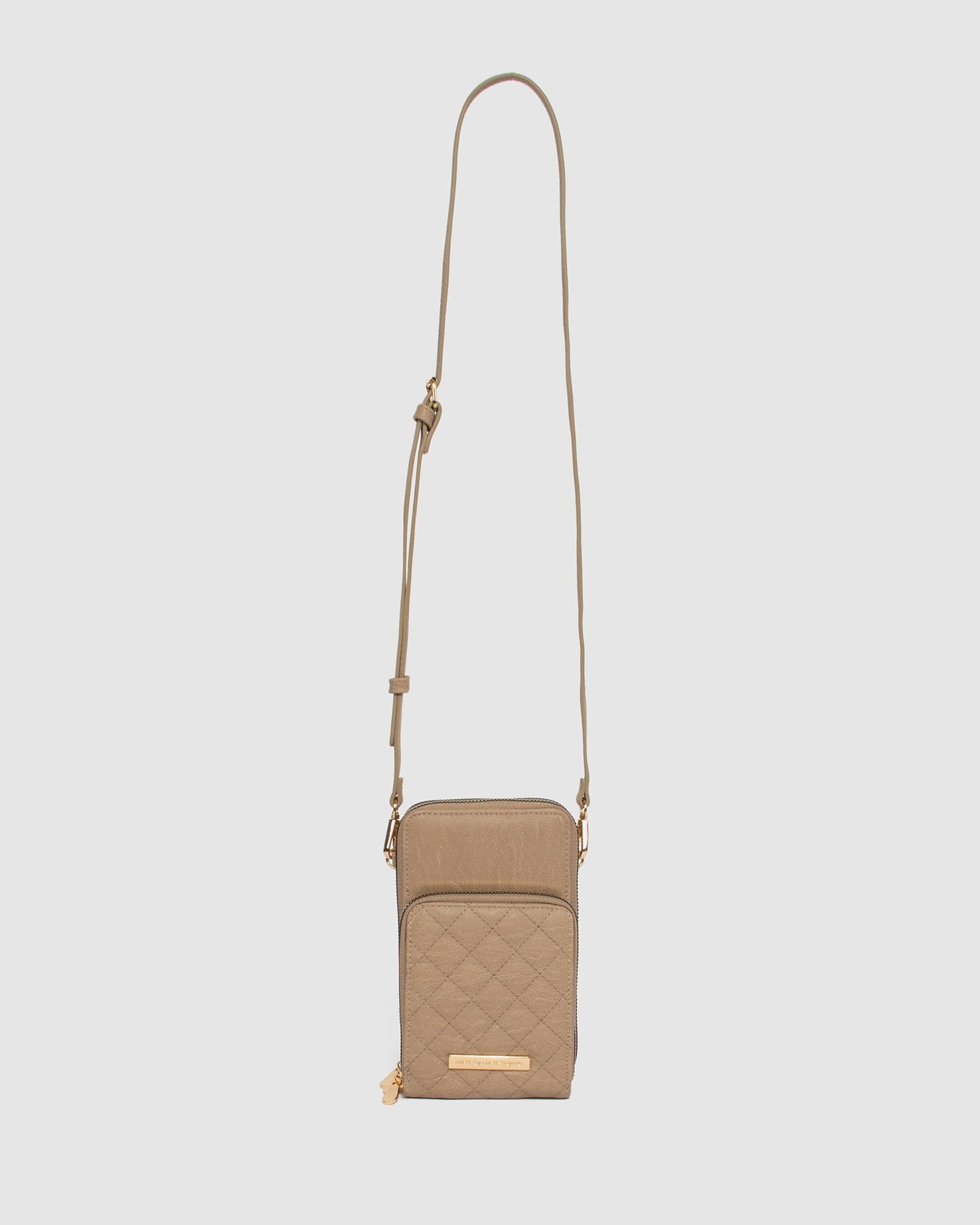 Colette by Colette Hayman Koni Phone Crossbody Bag (Taupe)