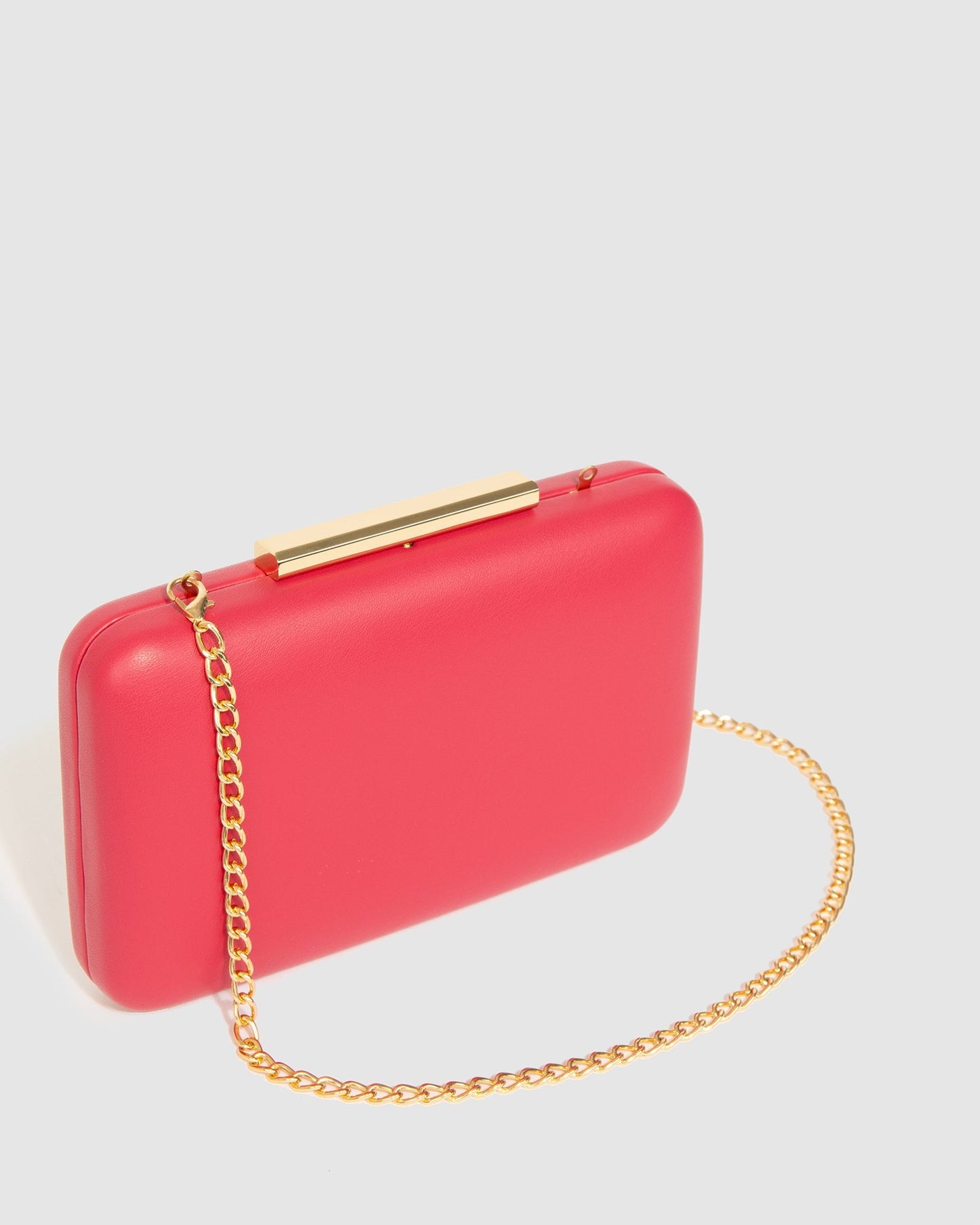 Colette by Colette Hayman Cassie Rectangle Hardcase Clutch Bag (Red)