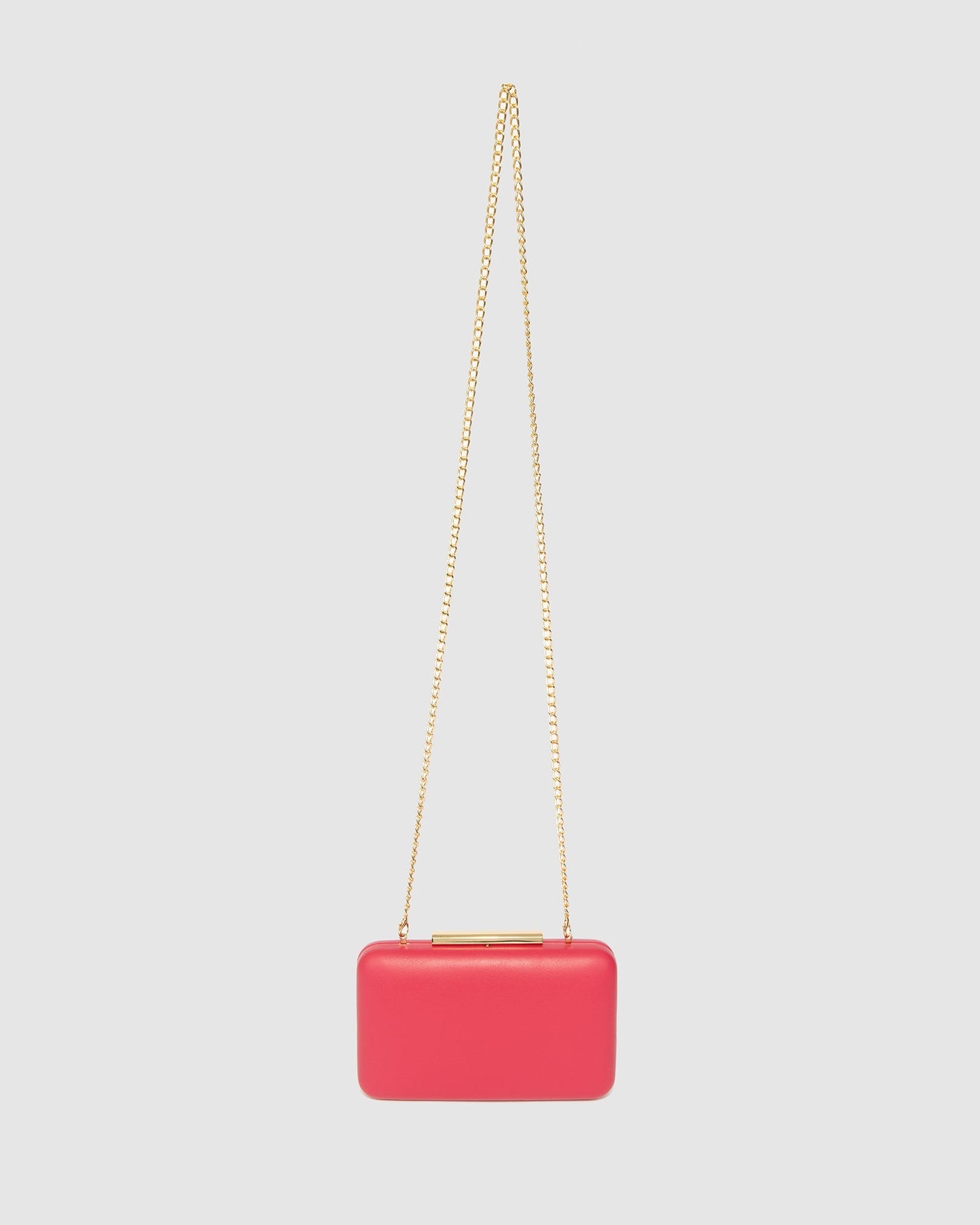 Colette by Colette Hayman Cassie Rectangle Hardcase Clutch Bag (Red)