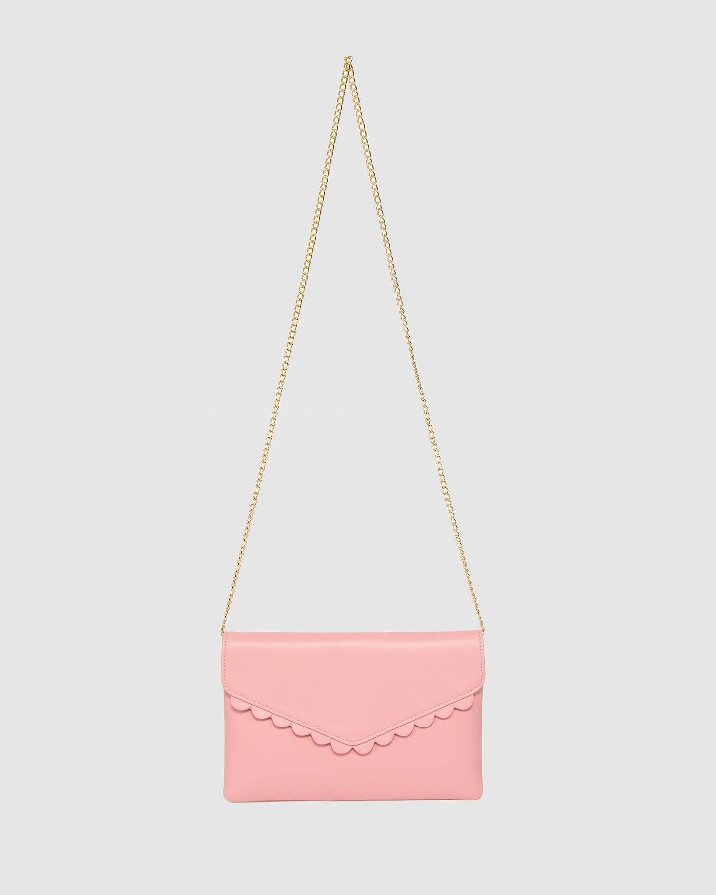 Colette by Colette Hayman Jordana Scallop Clutch Bag (Pink)
