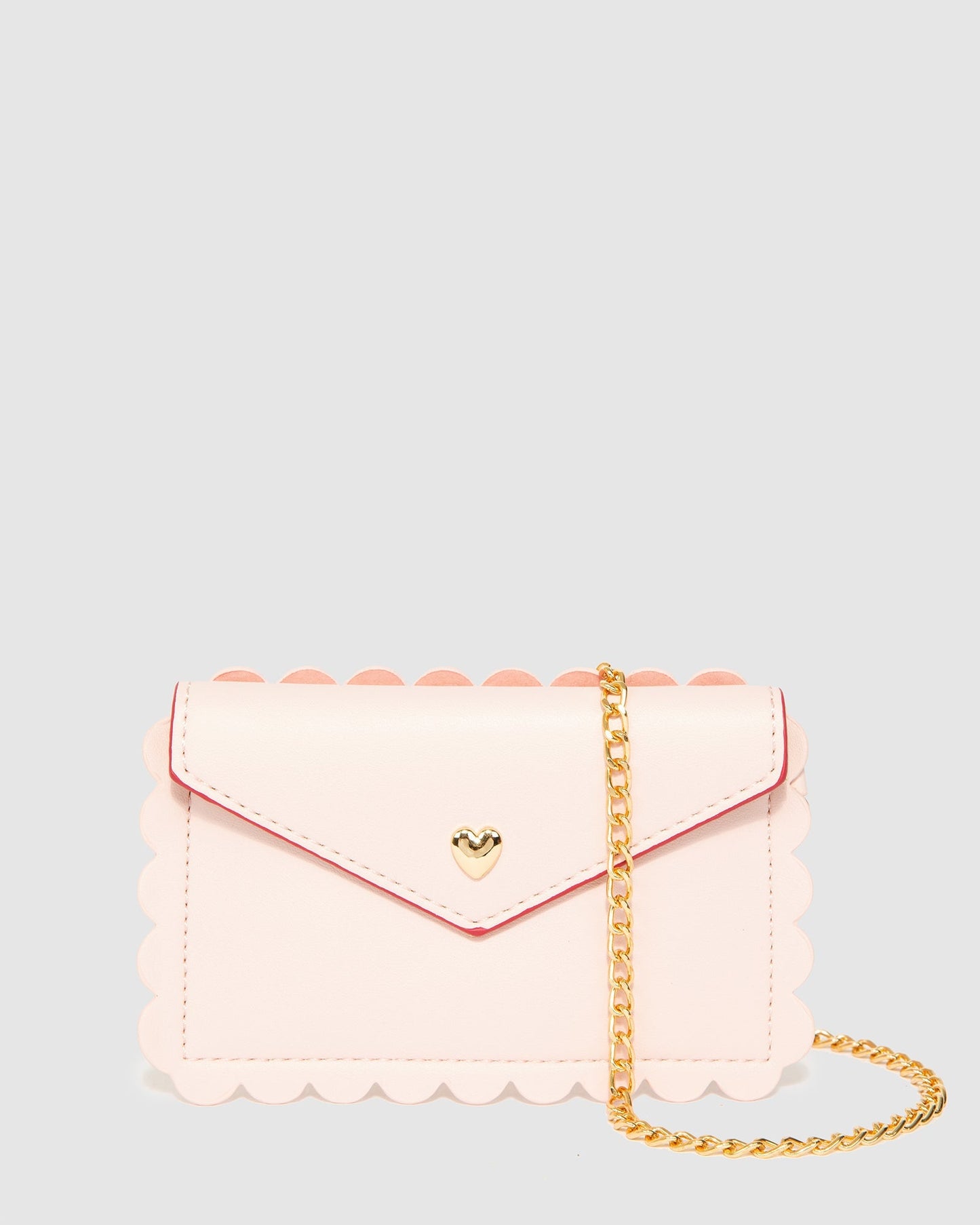 Colette by Colette Hayman Romeo Heart Chain Wallet (Pink)