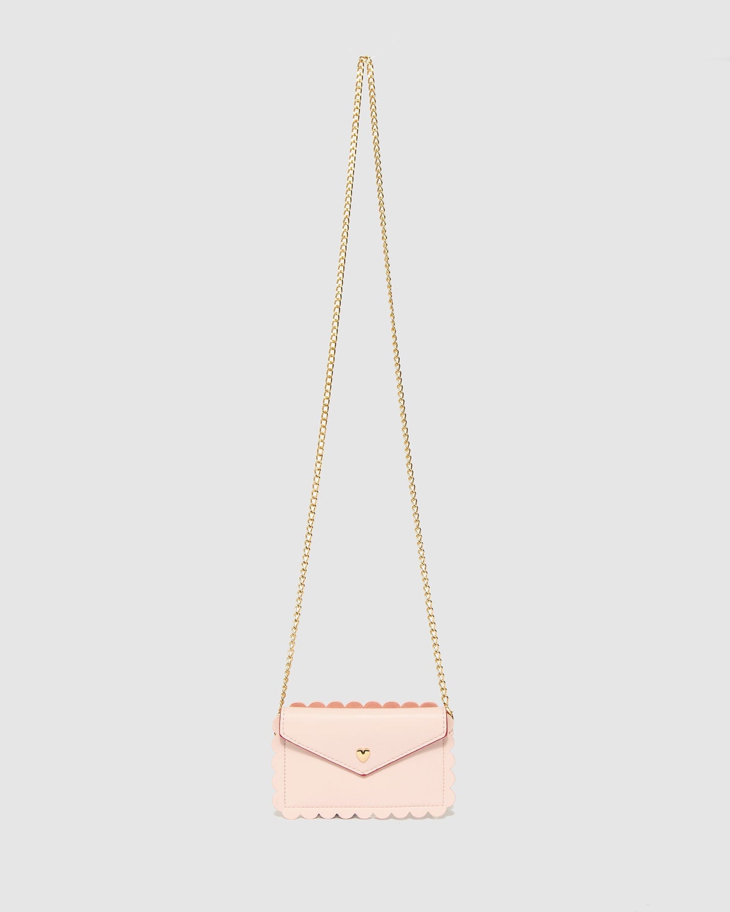 Colette by Colette Hayman Romeo Heart Chain Wallet (Pink)