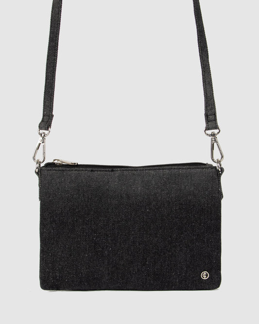 Colette Mary Kate Denim Crossbody (Grey)