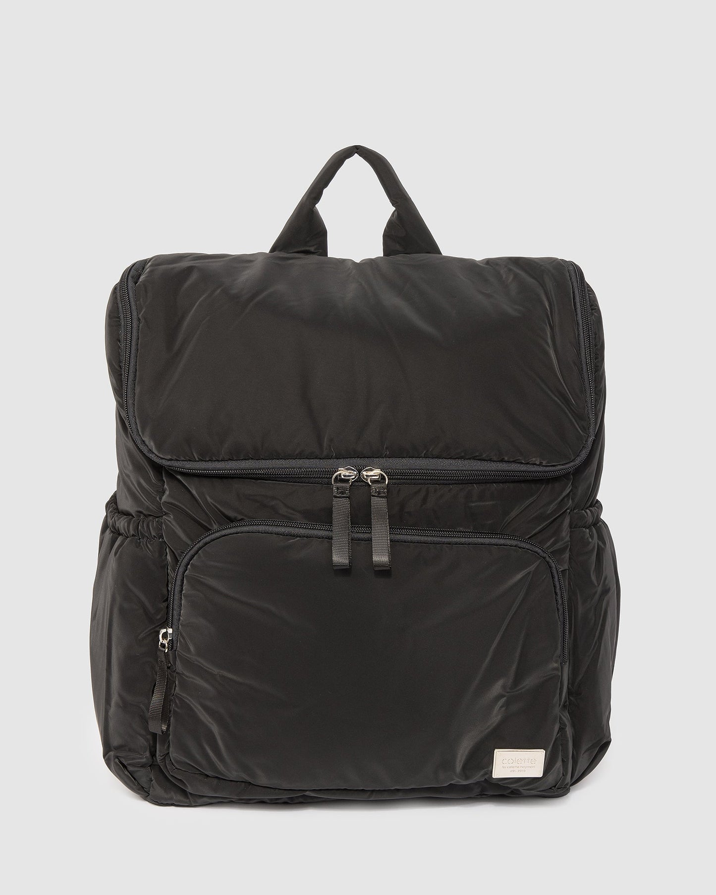 Colette by Colette Hayman Soft Touch Baby Bag Backpack (Black)