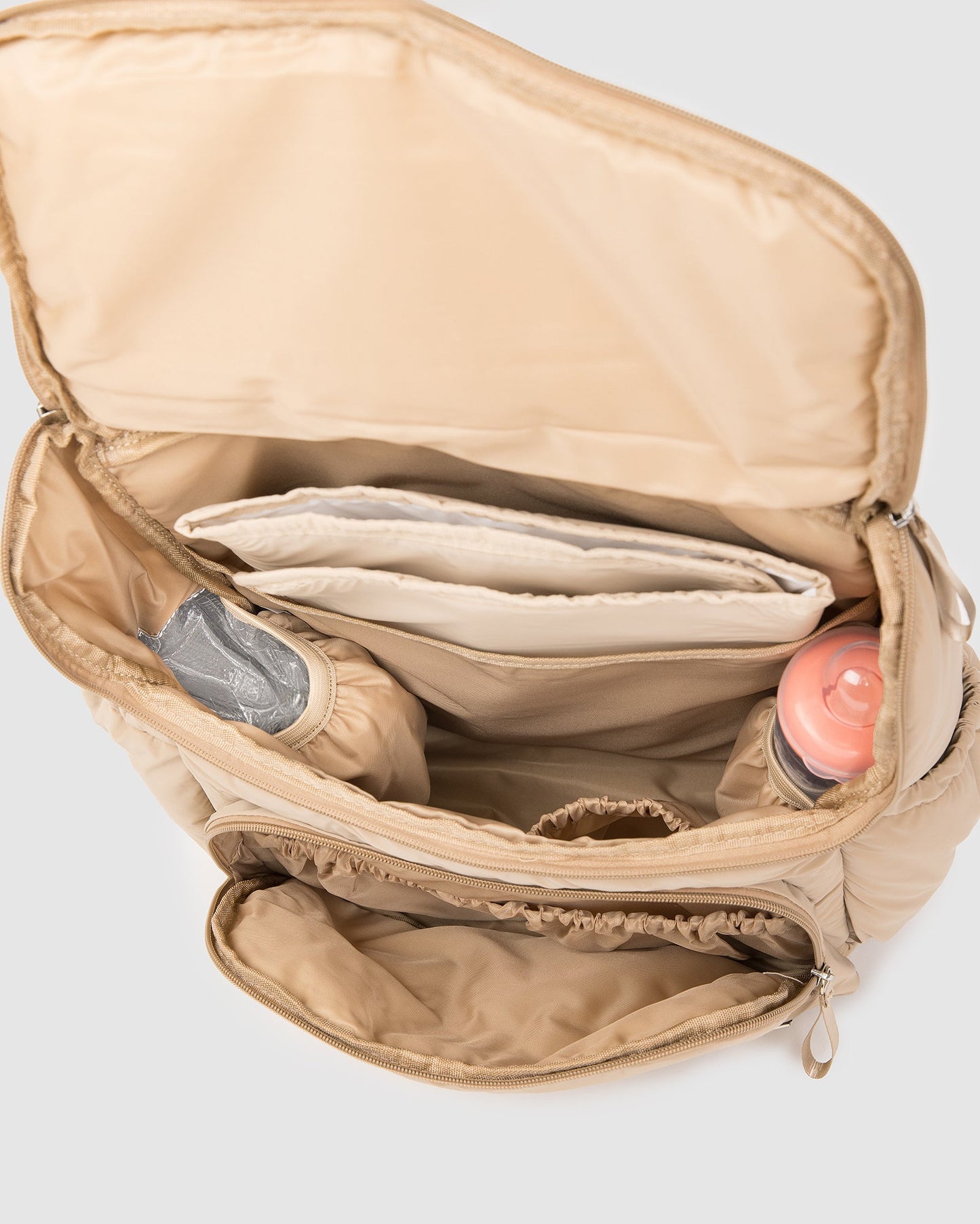 Colette by Colette Hayman Soft Touch Baby Bag Backpack (Natural)