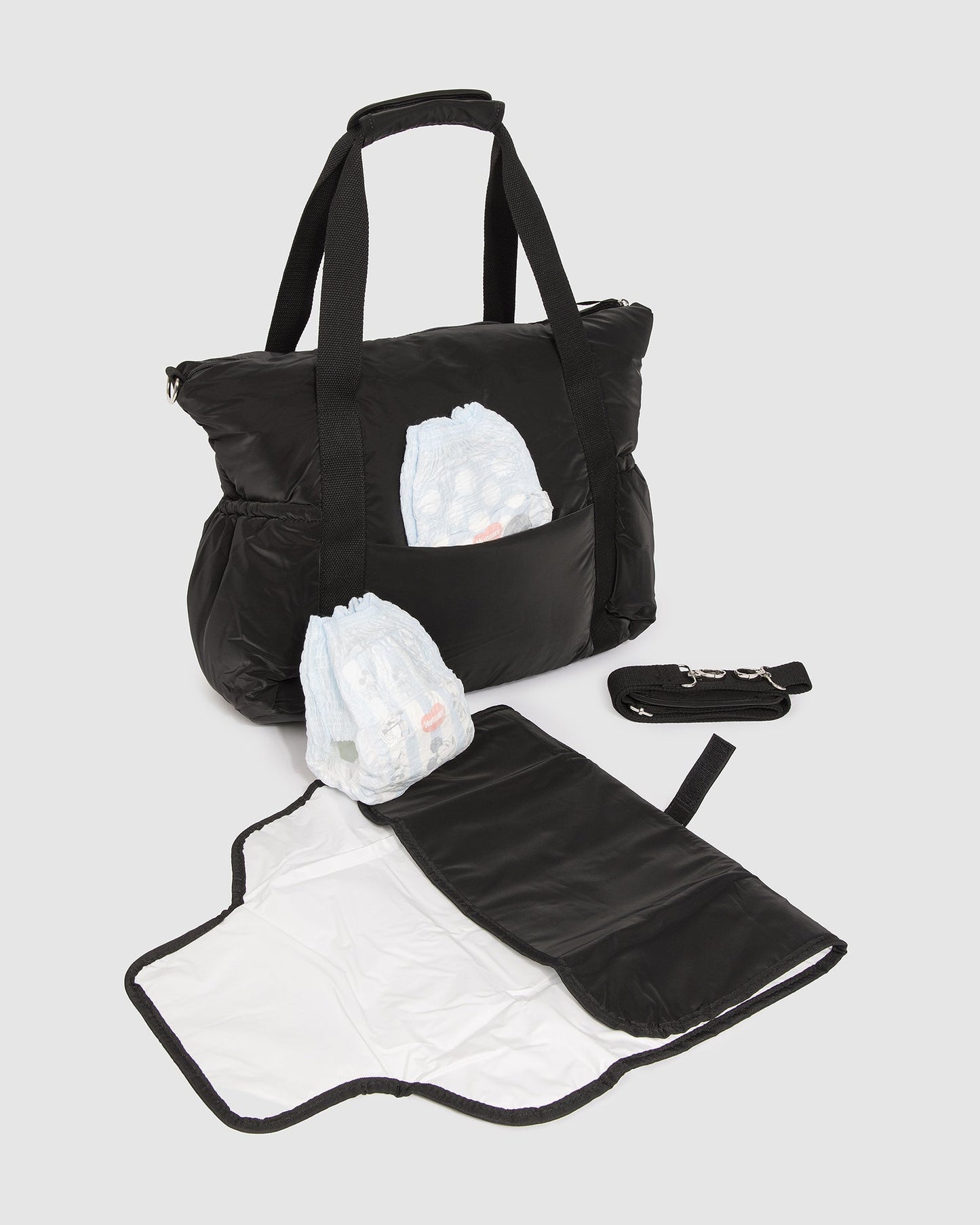 Colette by Colette Hayman Soft Touch Baby Bag (Black)