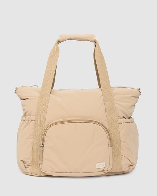 Colette Soft Touch Baby Bag (Natural)