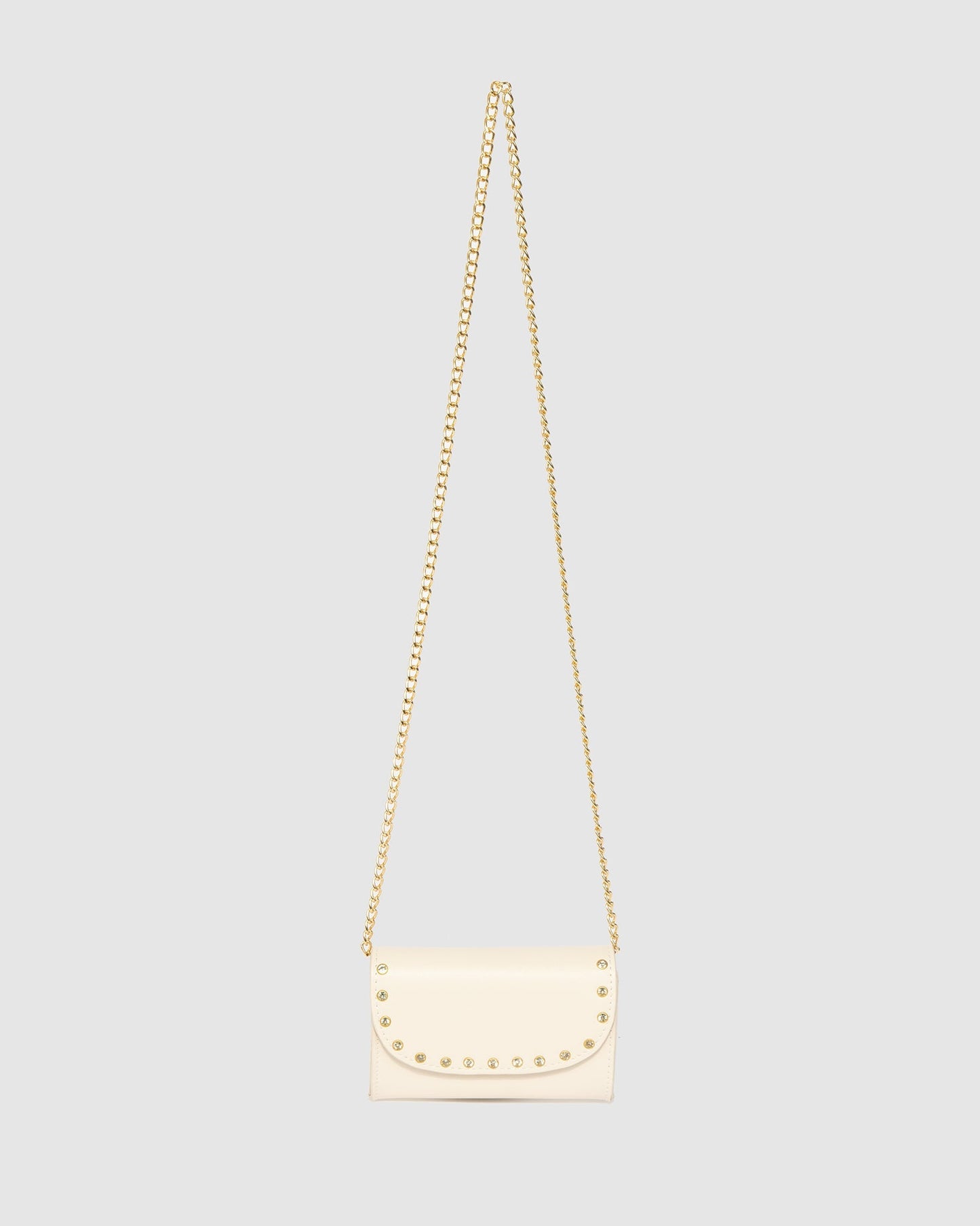 Colette by Colette Hayman Kids Diamonte Clutch Bag (Ivory)