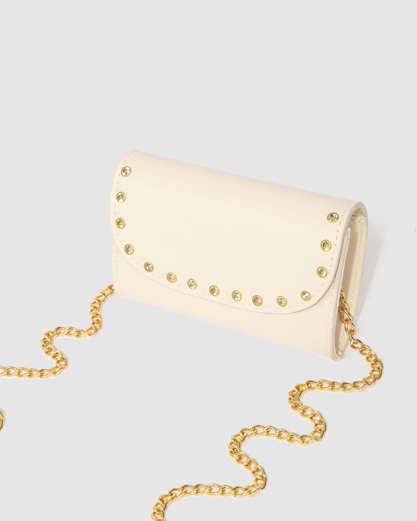 Colette by Colette Hayman Kids Diamonte Clutch Bag (Ivory)
