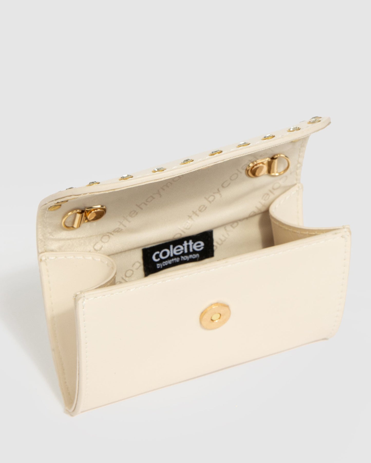 Colette by Colette Hayman Kids Diamonte Clutch Bag (Ivory)