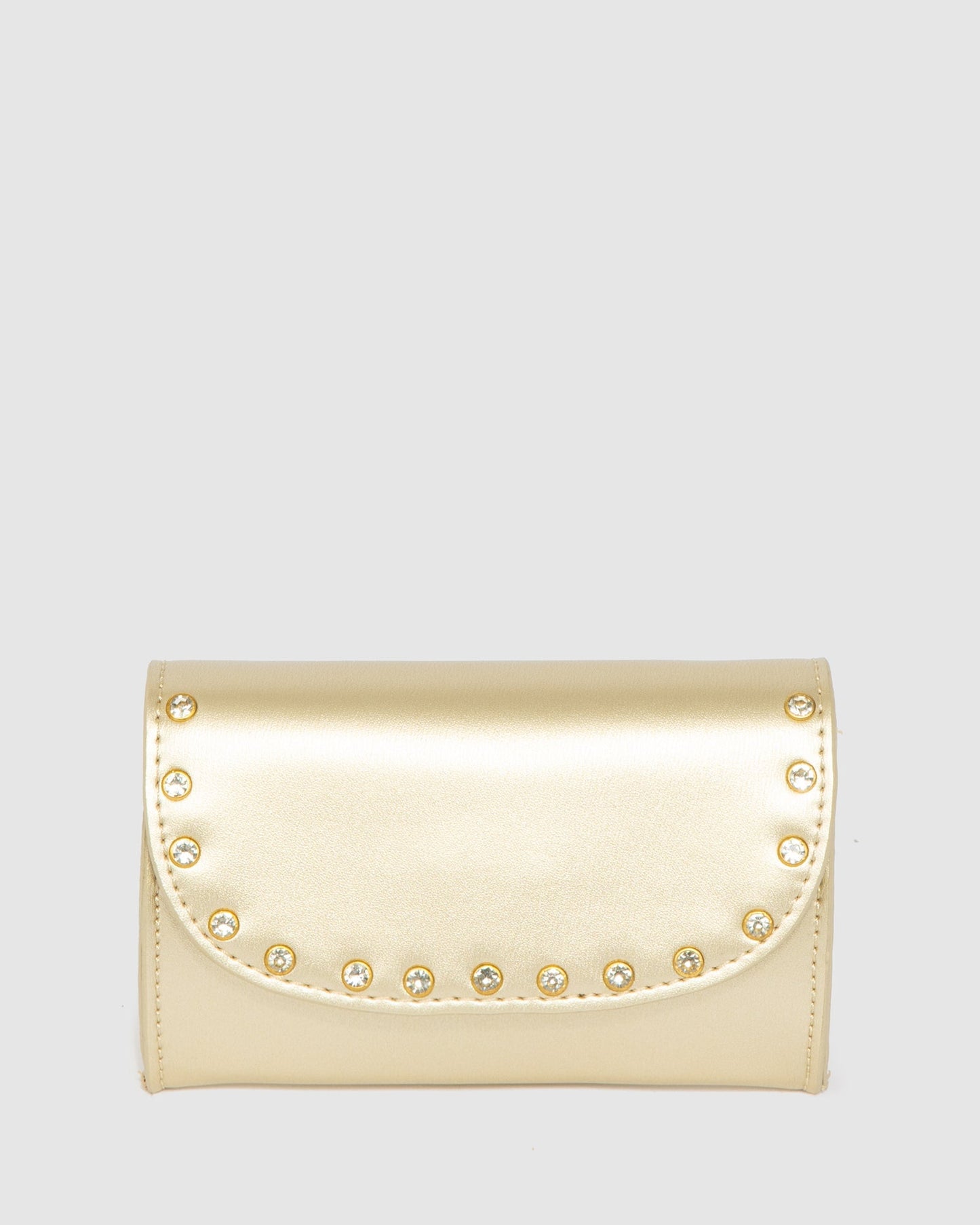 Colette by Colette Hayman Kids Diamonte Clutch Bag (Gold)