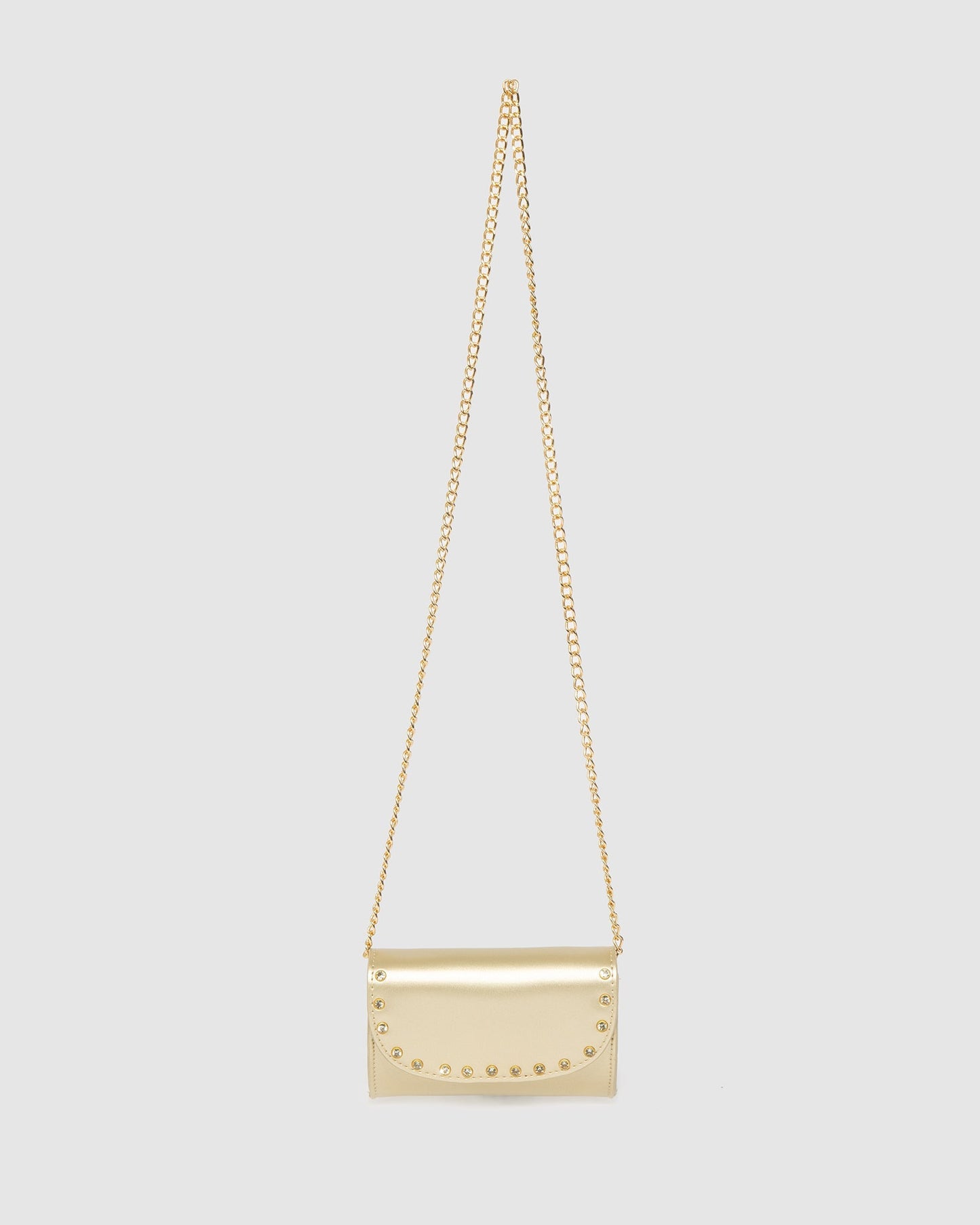 Colette by Colette Hayman Kids Diamonte Clutch Bag (Gold)