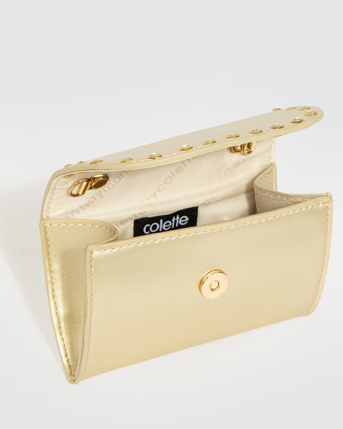 Colette by Colette Hayman Kids Diamonte Clutch Bag (Gold)