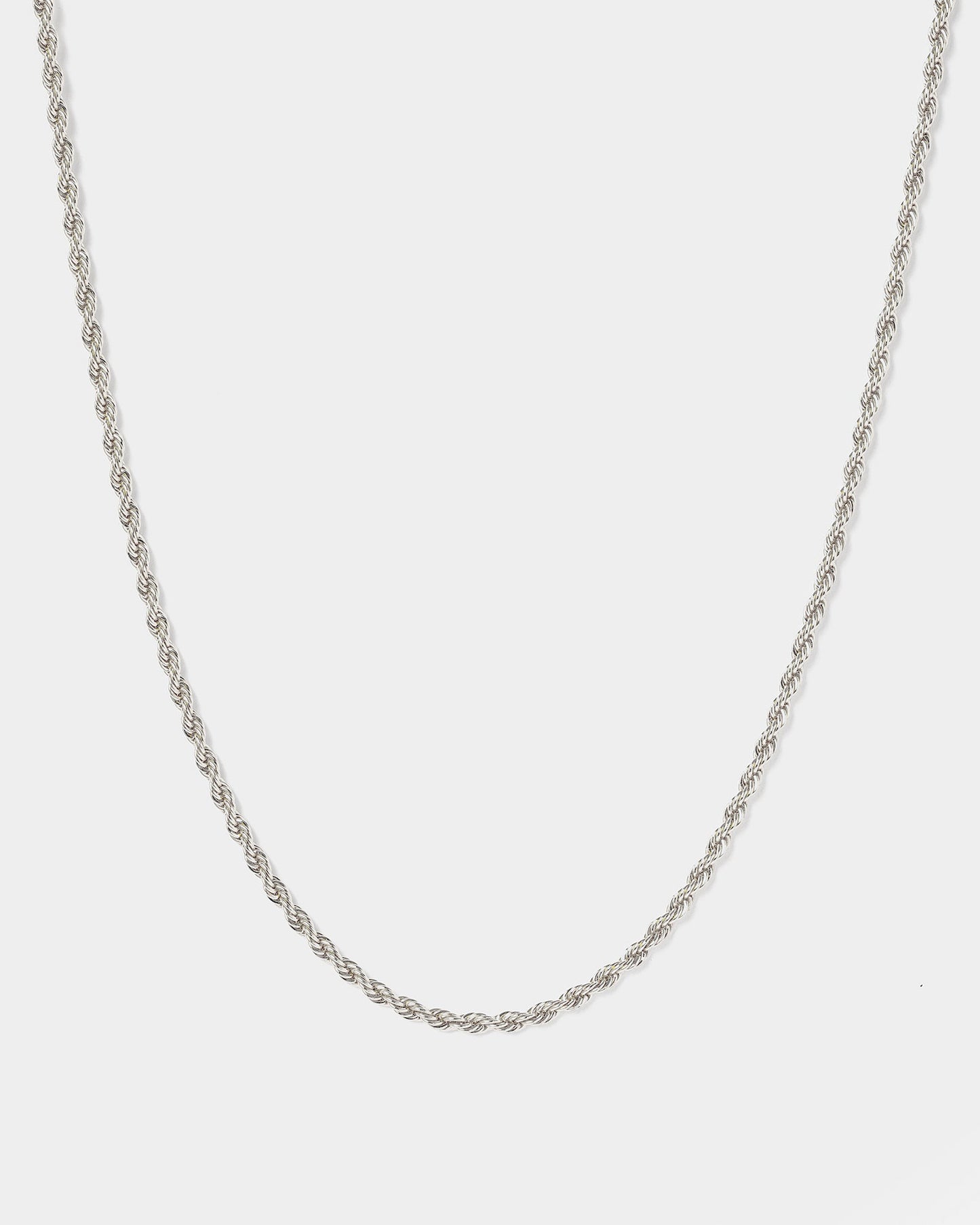 Colette by Colette Hayman Thin Rope Chain Necklace (Silver)