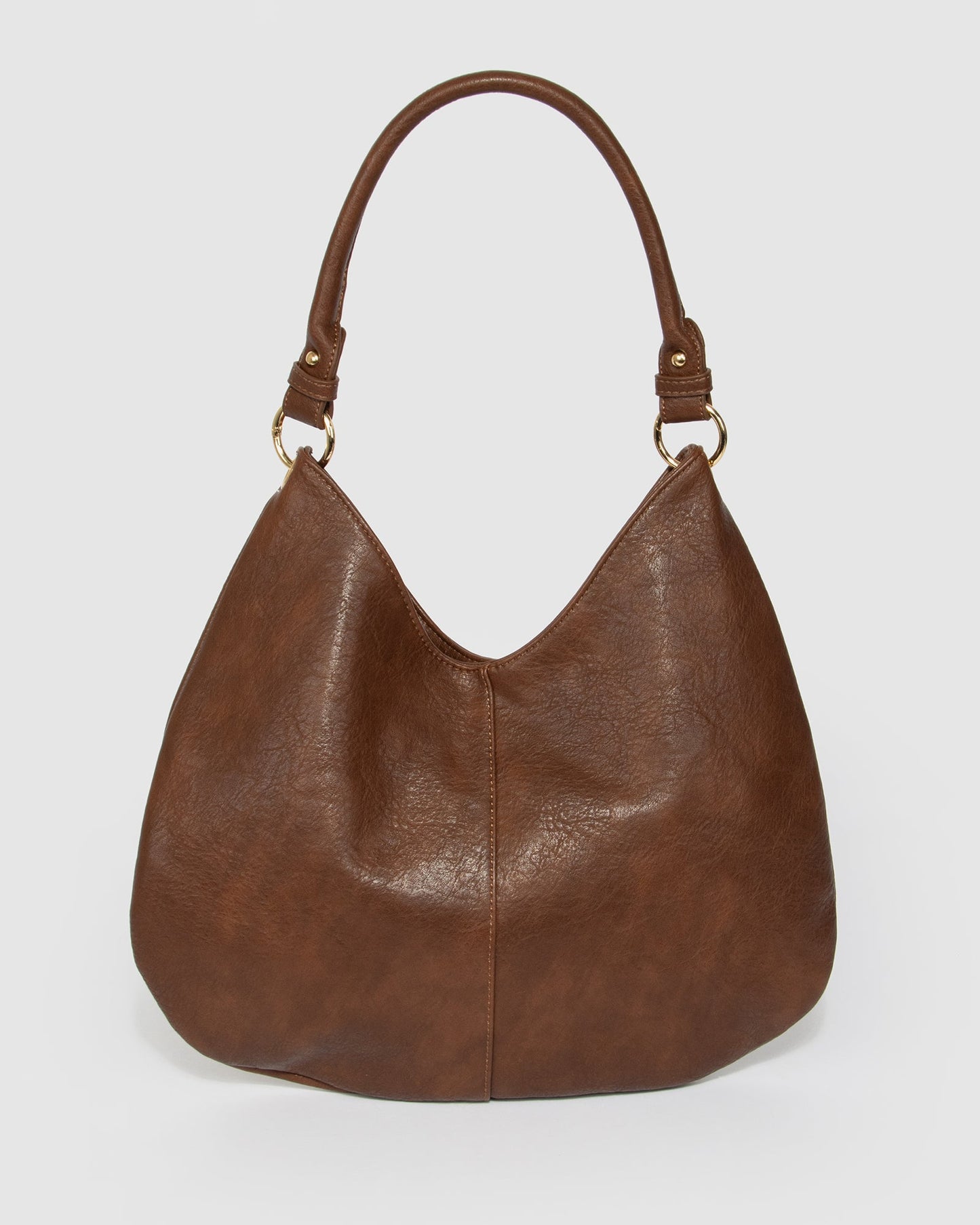 GROUP48 Chocolate Gisella Slouch Bag (Brown)